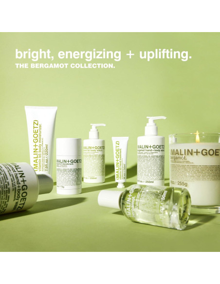 Vela Aromática Malin + Goetz 255g Cera de Soja Bergamota