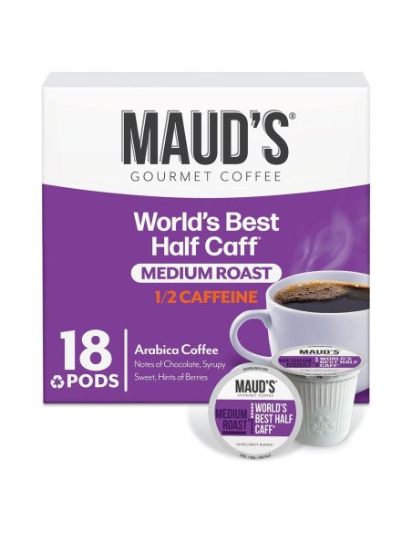 Cápsulas de café Half Caff Maud 18 unidades 100% Arábica Cápsulas de café Half Caff Maud 18 unidades 100% Arábica