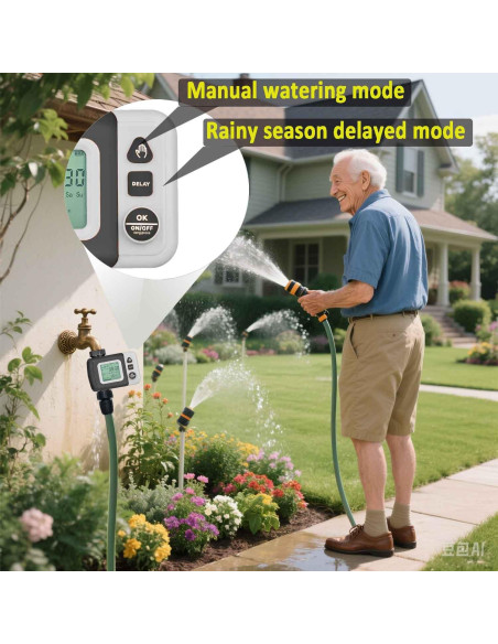 Kit de Riego por Goteo Automático FesmTek1 19.5m con Temporizador