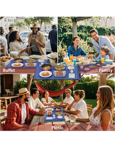 Bandeja Calentadora Eléctrica OneBird NCB-001 Silicona 3 Temperaturas