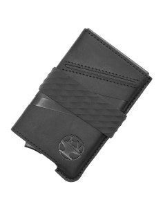 Cartera RFID Minimalista Hacksmith para Hombres - Negro