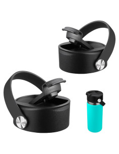 Tapa Abatible KMN para Hydro Flask Boca Ancha - 2 Paquete