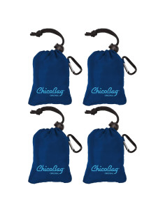 Bolsa de Compras Reutilizable ChicoBag Azul 4 Pack 11.34 kg