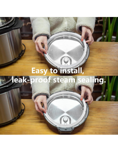 Anillo de Sellado de Silicona ZLR para Ollas de Presión 6 Qt