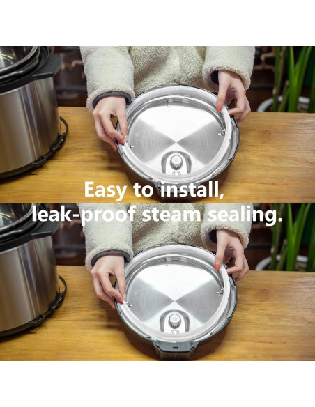 Anillo de Sellado de Silicona ZLR para Ollas de Presión 6 Qt