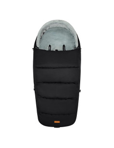 Saco de pies liuliuby CozyMuff negro 6M-4T invierno -20C