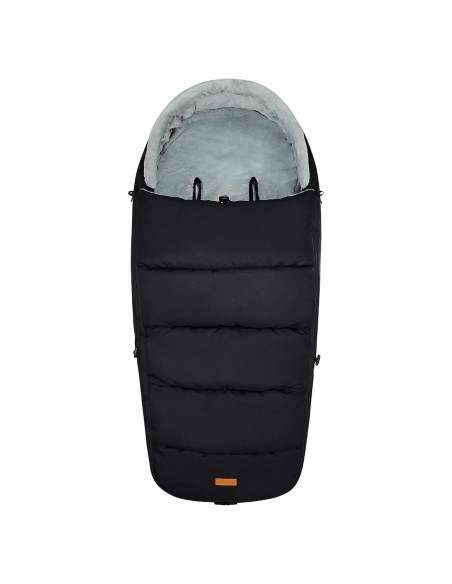 Saco de pies liuliuby CozyMuff negro 6M-4T invierno -20C