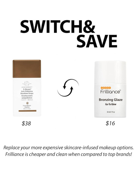 Frilliance Brillo de Bronceado Go-To Glow 30 ml Hipoalergénico