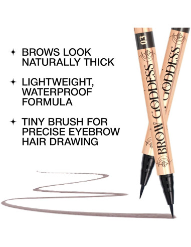 Lápiz de Cejas Líquido SELESTIA BEAUTY Bastet - Resistente a Manchas