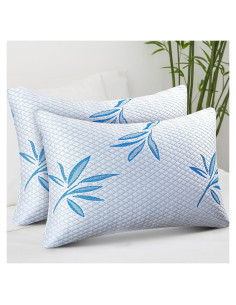 Juego de 2 Almohadas Queen Btasleeep Ajustables de Gel