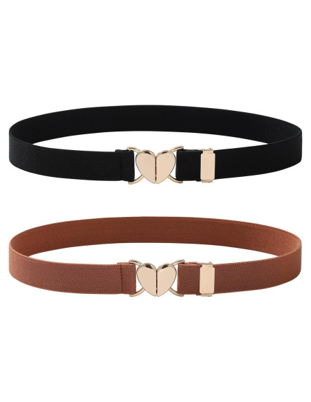 Cinturón Elástico AWAYTR para Niñas - Ajustable 15-70 cm