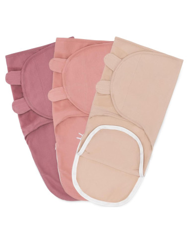 Manta de Envoltura Comfy Cubs 3 Piezas Algodón 0-3 Meses