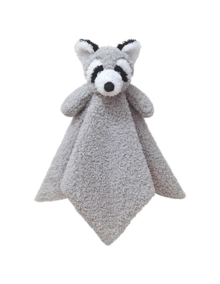 Manta de Seguridad Suave Doindute Mapache Gris 45.72 cm