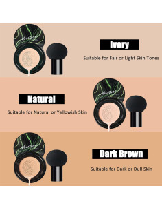 Base de Maquillaje CC Air Cushion Oplviude 100 g Hidratante Natural 2