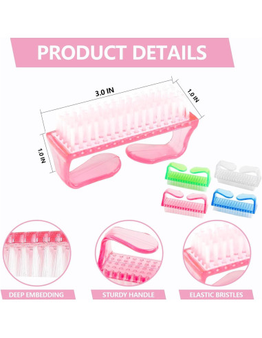 Juego de Limas de Uñas de Cristal YINGJEE 3 Pcs 180/320