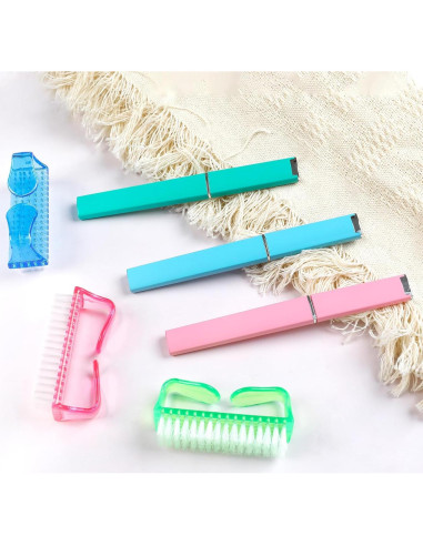 Juego de Limas de Uñas de Cristal YINGJEE 3 Pcs 180/320