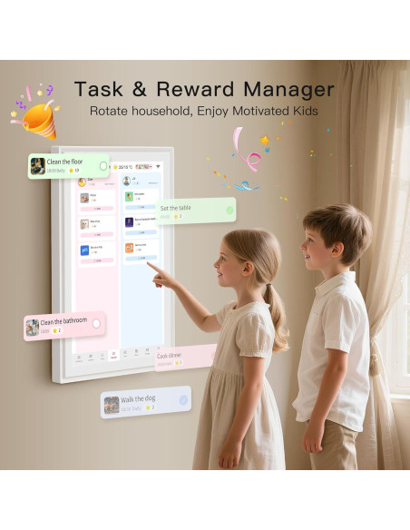 Calendario Digital BIGASUO 15.6" Pantalla Táctil Full HD Calendario Digital BIGASUO 15.6" Pantalla Táctil Full HD