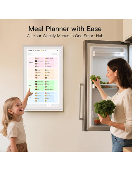 Calendario Digital BIGASUO 15.6" Pantalla Táctil Full HD Calendario Digital BIGASUO 15.6" Pantalla Táctil Full HD
