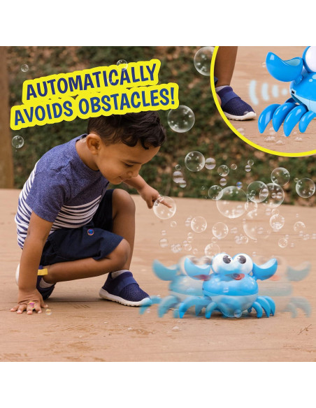 Máquina de Burbujas Cangrejo Bailarín Maxx Bubbles - Azul