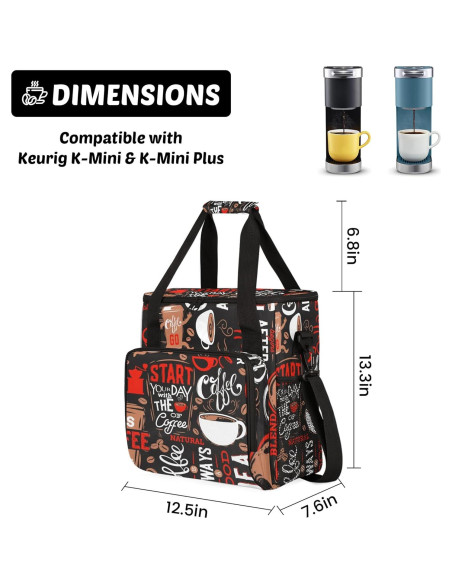 Bolsa de Transporte para Cafetera Keurig K-Mini - Impermeable