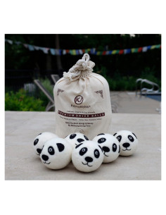 Bolas de Secadora Ecológicas Lungta Imports 6-Pack Lana Orgánica