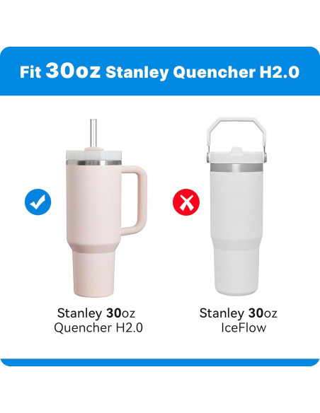 Tapa de Reemplazo Bluwing para Taza Stanley Quencher 30 oz