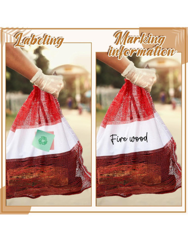 100 Bolsas de Malla Reutilizables GliCraft 55.88x60.96cm