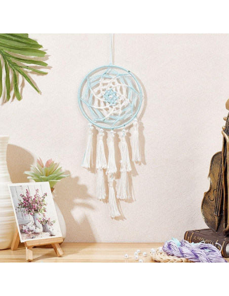 Kit de Atrapasueños DIY INFUNLY 3 Piezas Boho Decoración