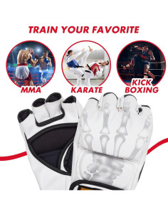 Guantes de Boxeo LuiceABC de Entrenamiento Kickboxing Medianos 2