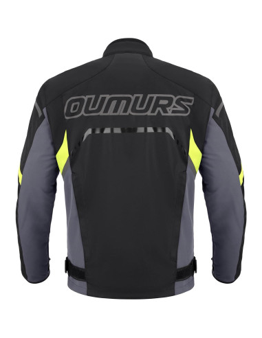 Chaqueta de Motocicleta Impermeable para Hombre con Armadura CE