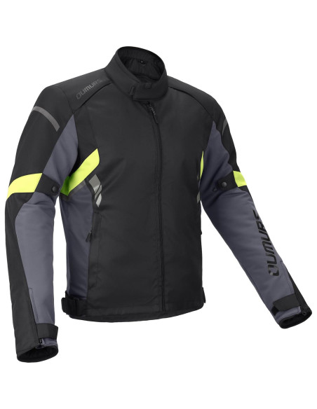 Chaqueta de Motocicleta Impermeable para Hombre con Armadura CE
