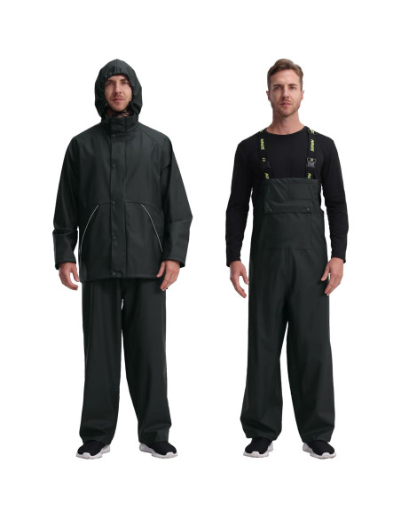 Traje de Lluvia para Hombres Navis Marine XX-Large Verde Oscuro