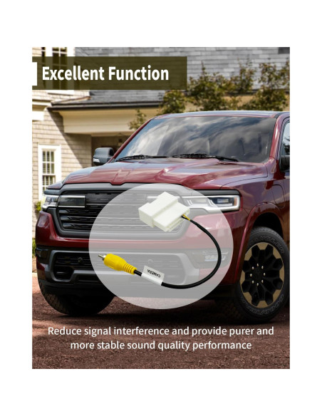 Arnés de cámara de respaldo universal eosorssa para auto