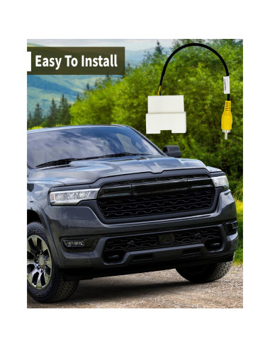 Arnés de cámara de respaldo universal eosorssa para auto