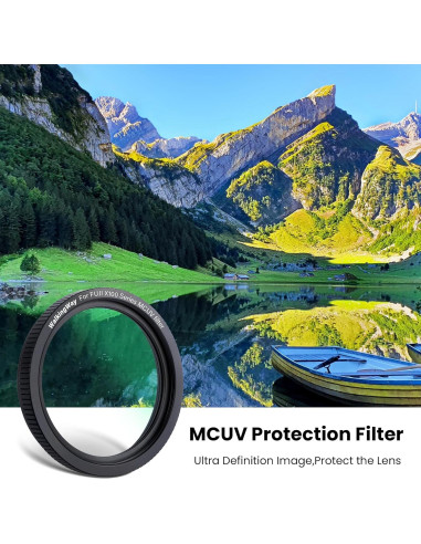 Filtro UV Walkingway para Fujifilm X100 - Protección HD Negra