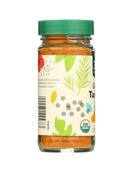Cúrcuma Orgánica 365 por Whole Foods Market 40 g - Kosher