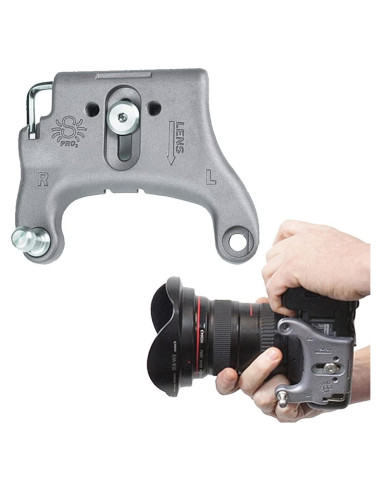 Placa para cámara DSLR SpiderPro v2 - Aluminio y acero inoxidable