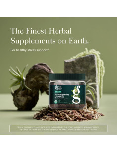 Gomas Orgánicas de Ashwagandha Gaia Herbs 81 Unidades 2