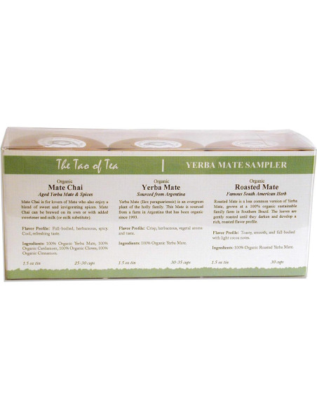 Set de Muestra de Yerba Mate El Tao del Té - 3 Latas 127 g