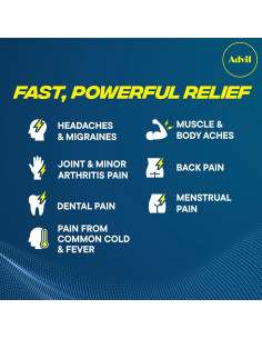 Advil Liqui-Gels 200mg Alivio Dolor y Fiebre 200 Cápsulas 2