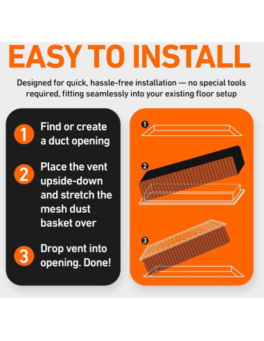 Cubierta de Ventilación de Piso Home Intuition 4x12 Bronce