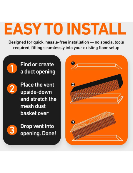 Cubierta de Ventilación de Piso Home Intuition 4x12 Bronce