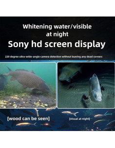 Cámara de Pesca Submarina YOCOIN 12.7cm IP68 Infrarroja 2
