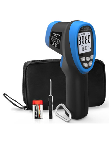 Termómetro Infrarrojo Digital AIOMEST AI-1500 -50 a 1500C