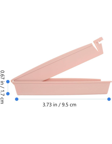 Clip de Bolsa de Ostomía Healifty 10 Piezas Drenable a Prueba de Fugas