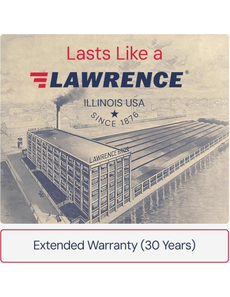 Cerradura automática de puerta Lawrence LH5016 - Bronce oscuro