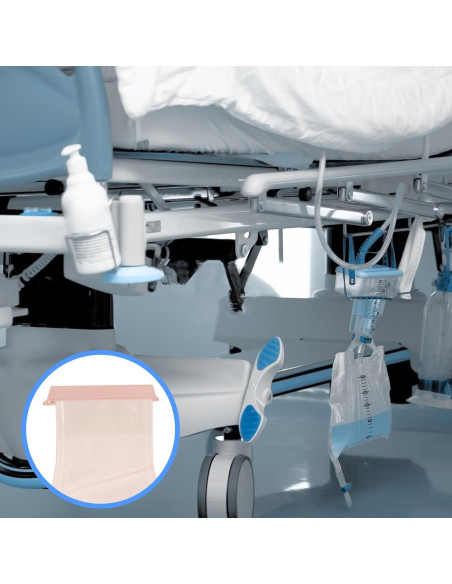 Clip de Bolsa de Ostomía Healifty 10 Piezas Drenable a Prueba de Fugas