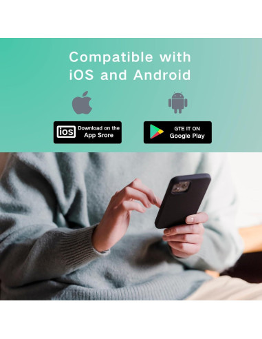 Cámara Oculta Nanny WiFi 4K XN con Visión Nocturna Negra