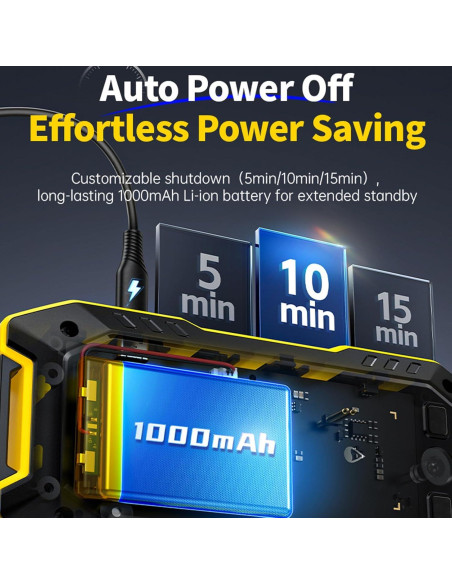 Medidor de Humedad de Madera ZIZEV Sin Pin 2.4" Pantalla Color