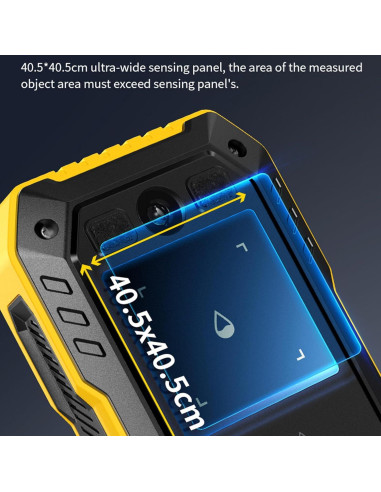 Medidor de Humedad de Madera ZIZEV Sin Pin 2.4" Pantalla Color